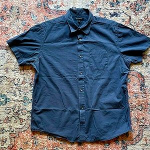 Mens Banana Republic Short Sleeve Button Down